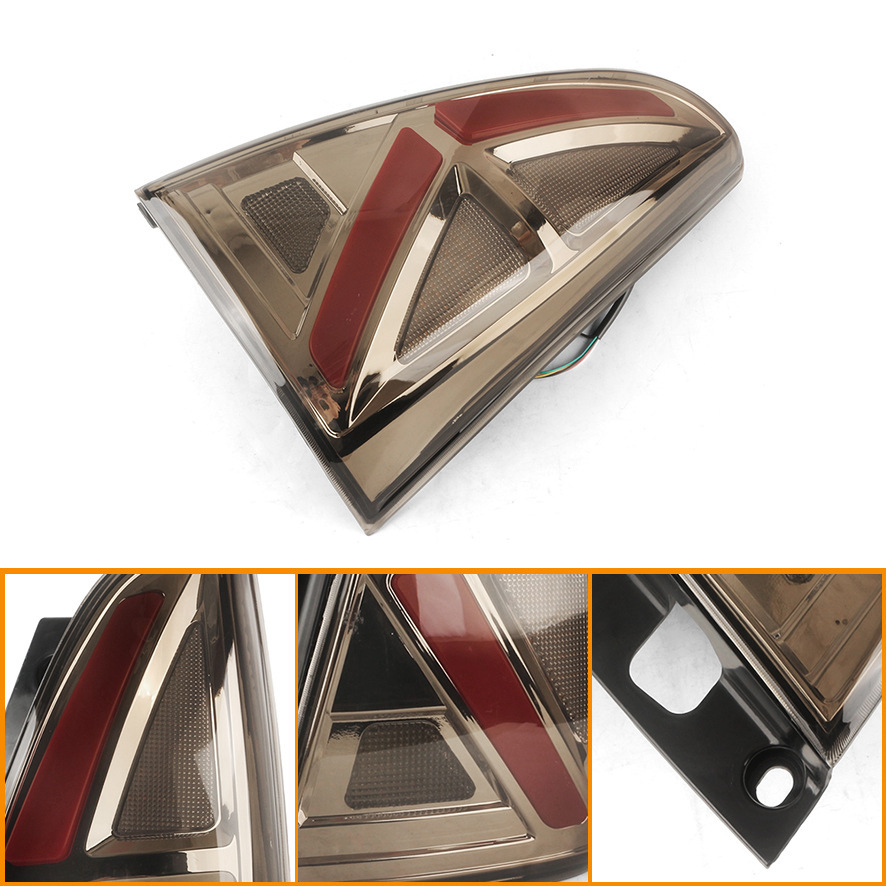 Aplicable al conjunto de luces traseras Toyota Inova Innova de 2009 modificado luces traseras de freno y luz de marcha