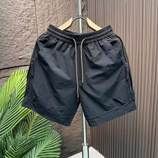 冰丝工装短裤男士夏季薄款2024新款速干美式复古半截裤休闲五分裤