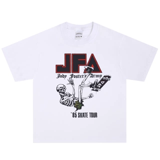 JFA乐队摇滚t恤美式复古街头小领口宽松纯棉重磅短袖Vintage长袖
