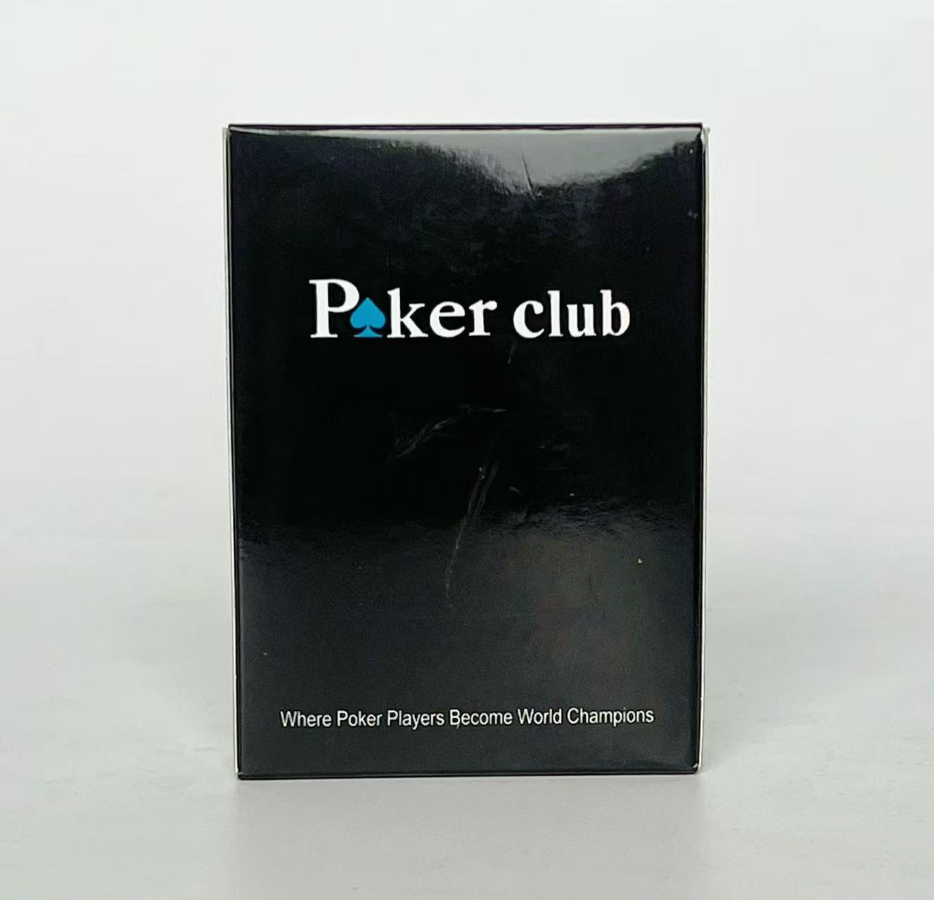 Las cartas de póquer de plástico esmerilado de tarjeta ancha de Texas se pueden lavar, impresión de caracteres grandes, póquer de PVC, rojo y negro, dos colores, comercio exterior opcional