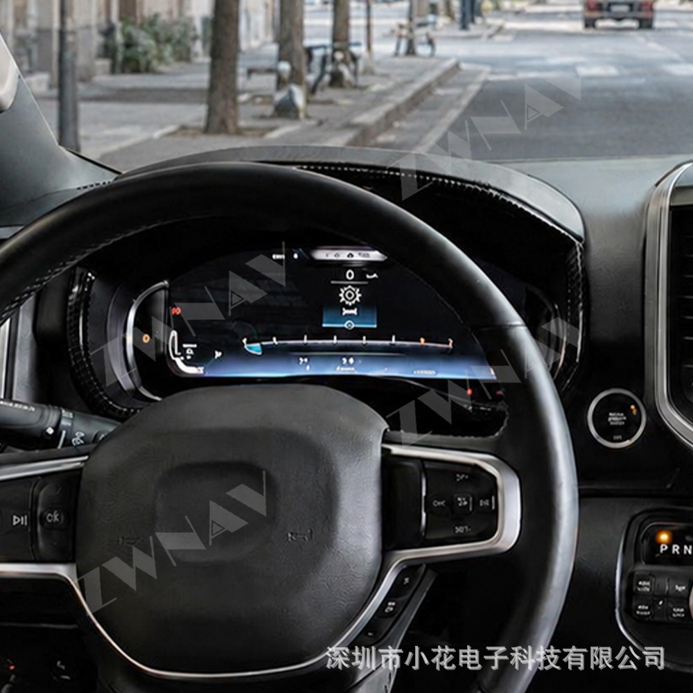 Suitable for 2019-2026 Dodge Ram/Dodge T-Rex upgraded high-end full LCD instrument cluster assembly