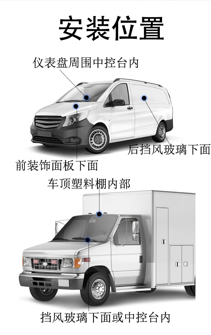 Car and Truck Gps Positioning Fleet Management Beidou Satellite Vehicle Onboard Wiring No Charging Oil Cut-Off Power Cut-Off Jps