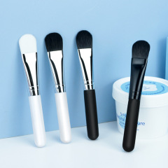 Beauty Mask Brush Soft Bristles Applying Clay Mask Mini Short Handle Portable Spa Tool Salicylic Acid Mask Brush