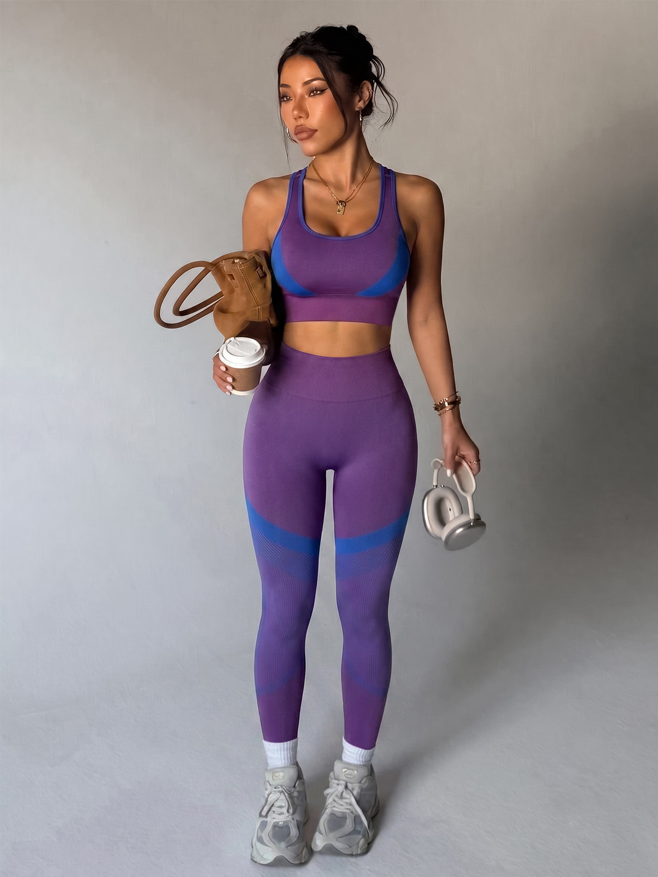 Explosiones transfronterizas de verano nuevas damas sujetadores deportivos al aire libre trajes de yoga trajes de yoga trajes de mujeres