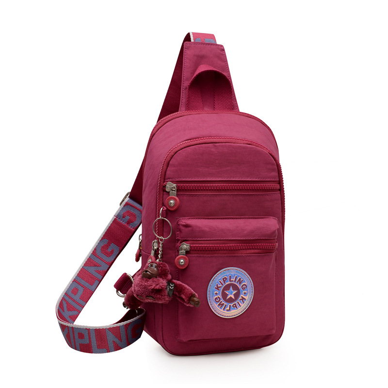 Agente de reclutamiento Mono 2025, nuevo bolso de moda, bolso de moda, bolso de pecho casual de mujer, un agente de cabello