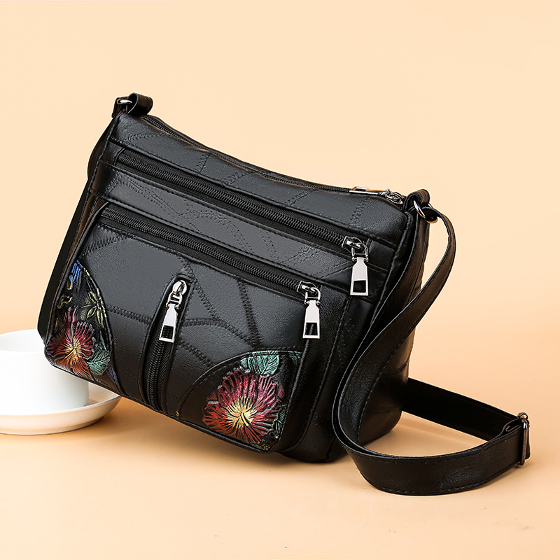 Bolso de mujer de textura suave 2023 nuevo bolso de mujer de gran capacidad bolso de mensajero de todo fósforo bolso de hombro de moda bolso de la madre