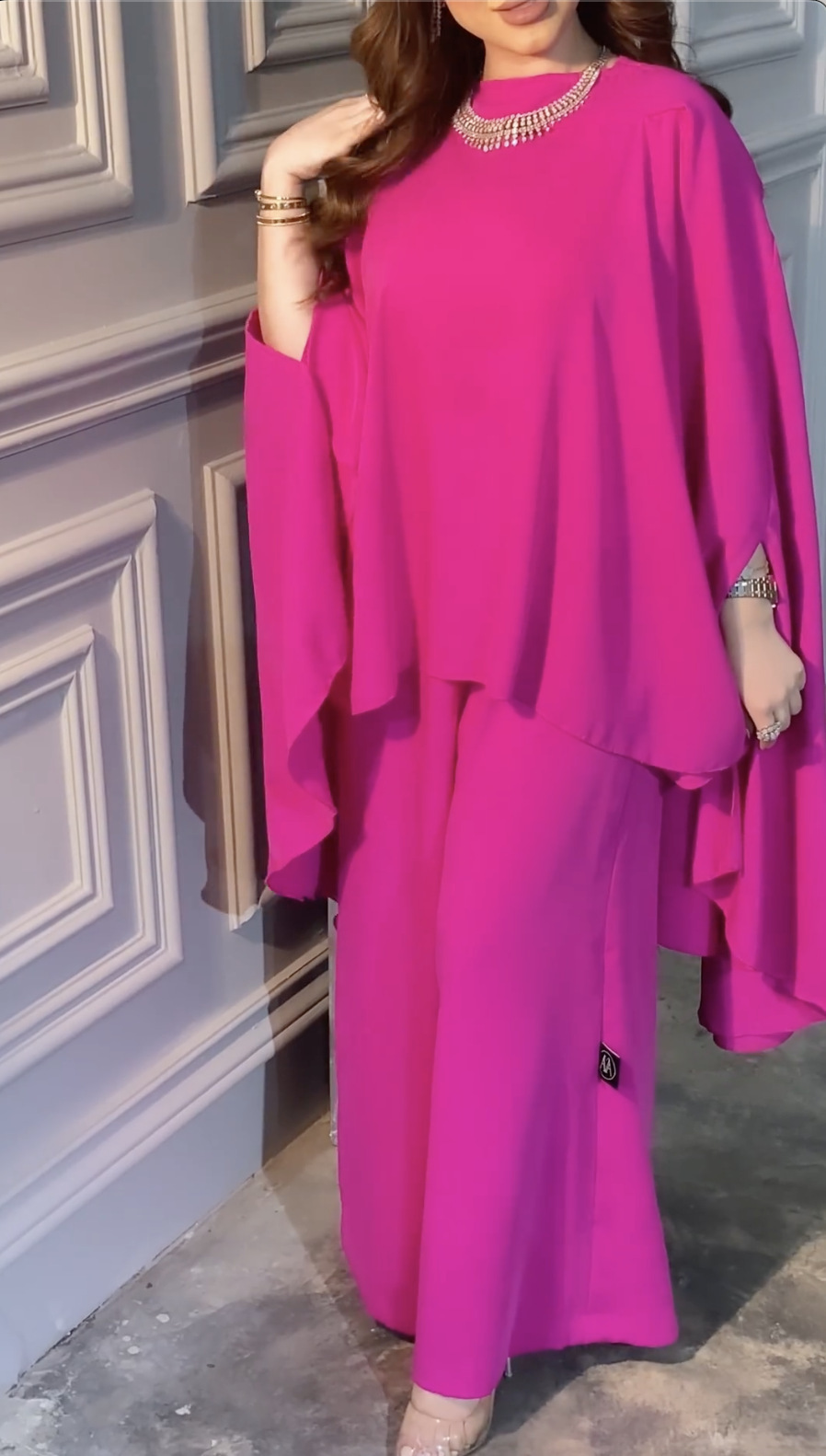 Conjunto de dos piezas de falda y pantalón holgados y sexys, estilo nuevo de primavera y verano 2023, moda europea y americana para mujer. image 5