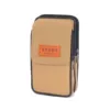 Khaki color vertical two layers 18*10*4cm