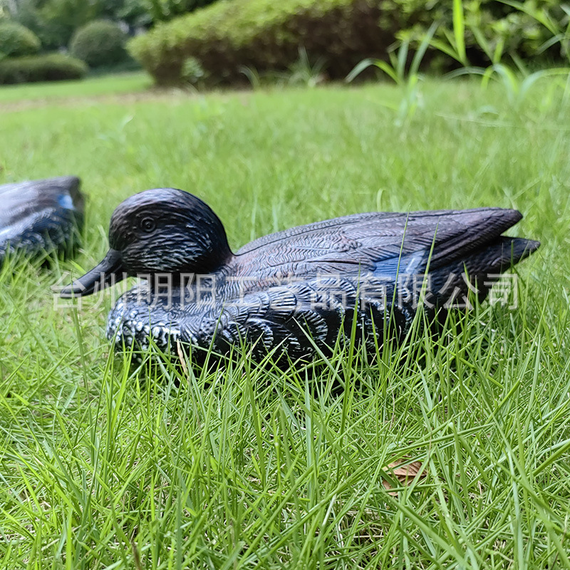 仿真鸳鸯动物装饰水池动物鸳鸯摆件户外田园仿真诱饵园林庭院摆件|undefined