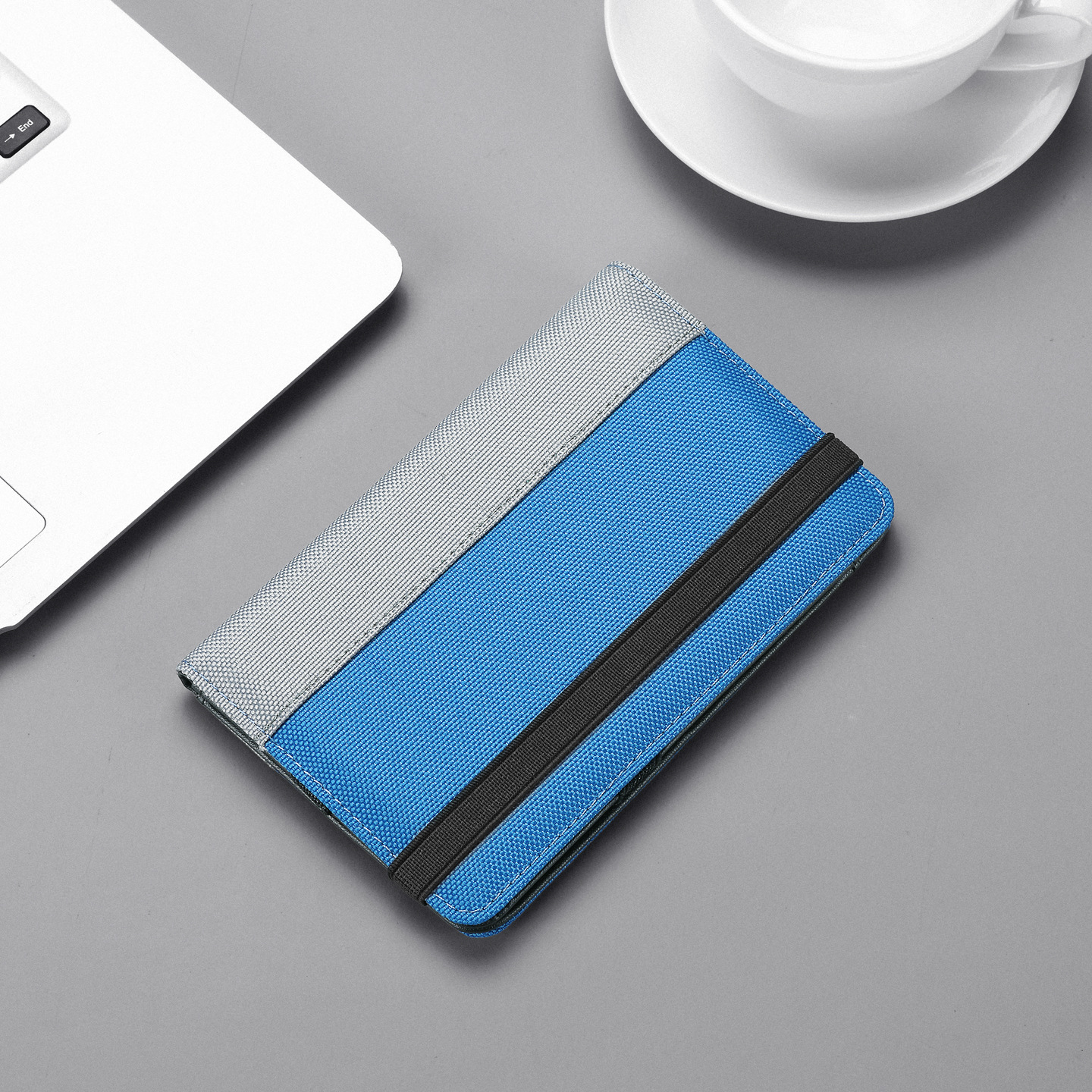 Bolsa de pasaporte multifuncional, bolsa de pasaporte de lona, bolsa de tarjetas de gran capacidad, bolsa de pasaporte simple para hombres, funda protectora