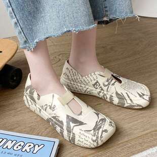 2025������ЬŮ���⴩ins�T�f�\��ƽ��Ь�N��������ˮ����Ь