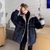 Чёрный (с серым мехом)