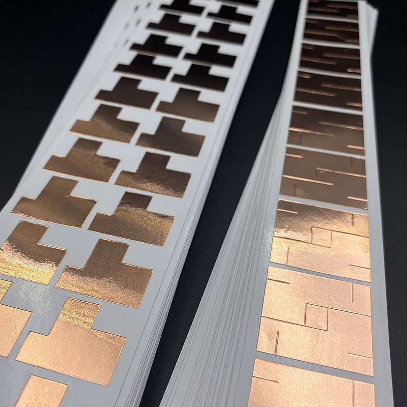 Cinturón de cobre conductor autoadhesivo para mejorar la señal electromagnética de blindaje y disipación de calor de cobre puro monoconductor, doble conductor y adhesivo unilateral