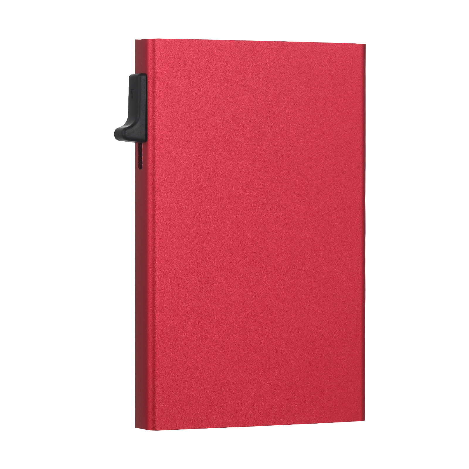 Unisex Solid Color Aluminium Alloy Open Card Holder display picture 3