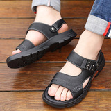 Мужские летние сандалии, слайдеры, тапочки, обувь на платформе, прямые продажи с завода