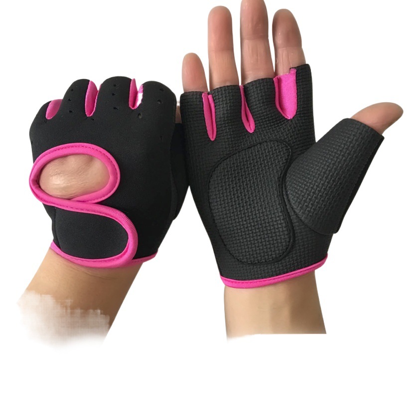 Replaceable outdoor sports gloves half finger cycling sports breathable weightlifting pull-up multicolor fitness gloves