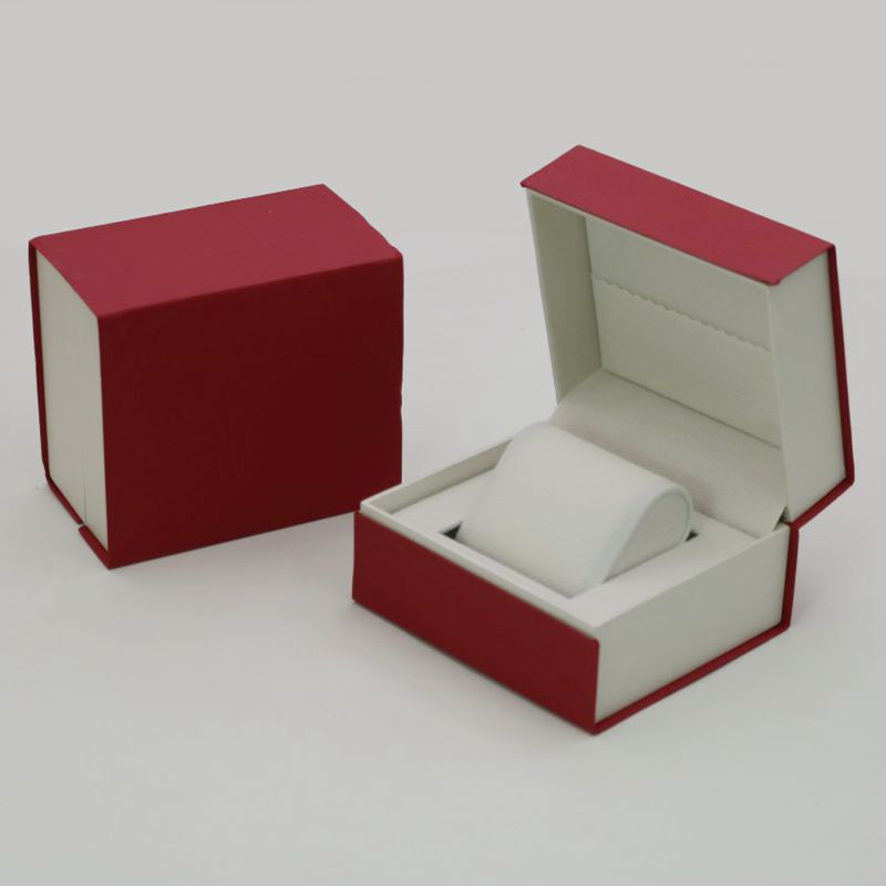 Rectangular Watch Box Gift Box Flip Storage Packaging Men and Women Couple Watch Box High-End Touch Paper Watch Box Batch