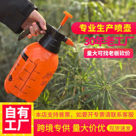 家用加厚塑料园艺喷壶2升浇花植物专用大容量喷水壶消毒喷壶