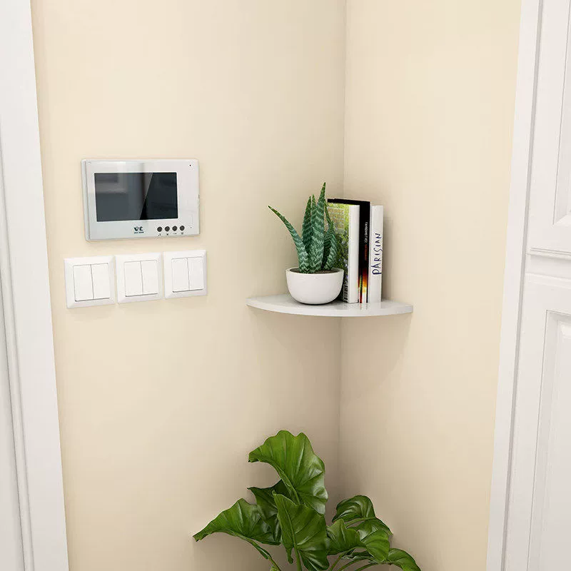 Угловой шкаф Nordic Triangle Гостиная Угловой угловой шкаф Спальня Настенный угловой шкаф Простой угловой стеллаж для хранения