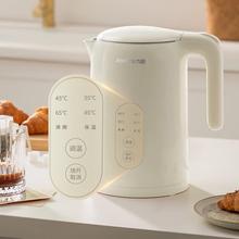 九阳正品电热水壶烧水壶电水壶1.5L五段保温304不锈钢W520线下