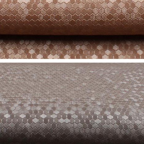 厂家批发半pu 高档热烫压变压花印花人造皮料面料 装饰皮革