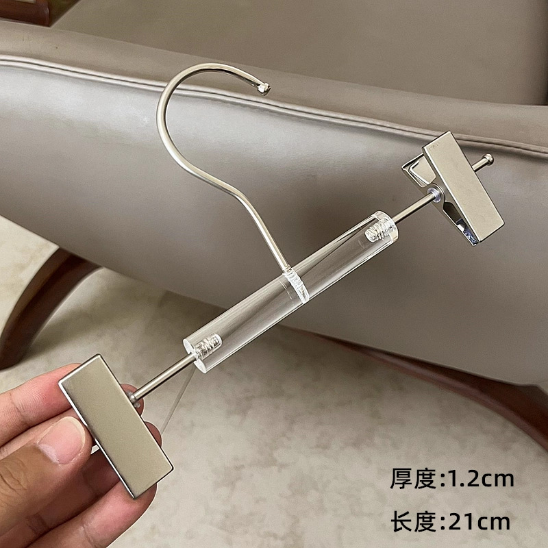 Percha de acrílico para mascotas, percha de cristal transparente para pantalones, perro, gato, mini pequeño, tienda de mascotas grande, especial al por mayor