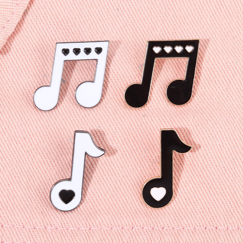 Unisex Gender Cute Pin Guitar Cello Letter Alloy Stoving Varnish Unisex Brooches