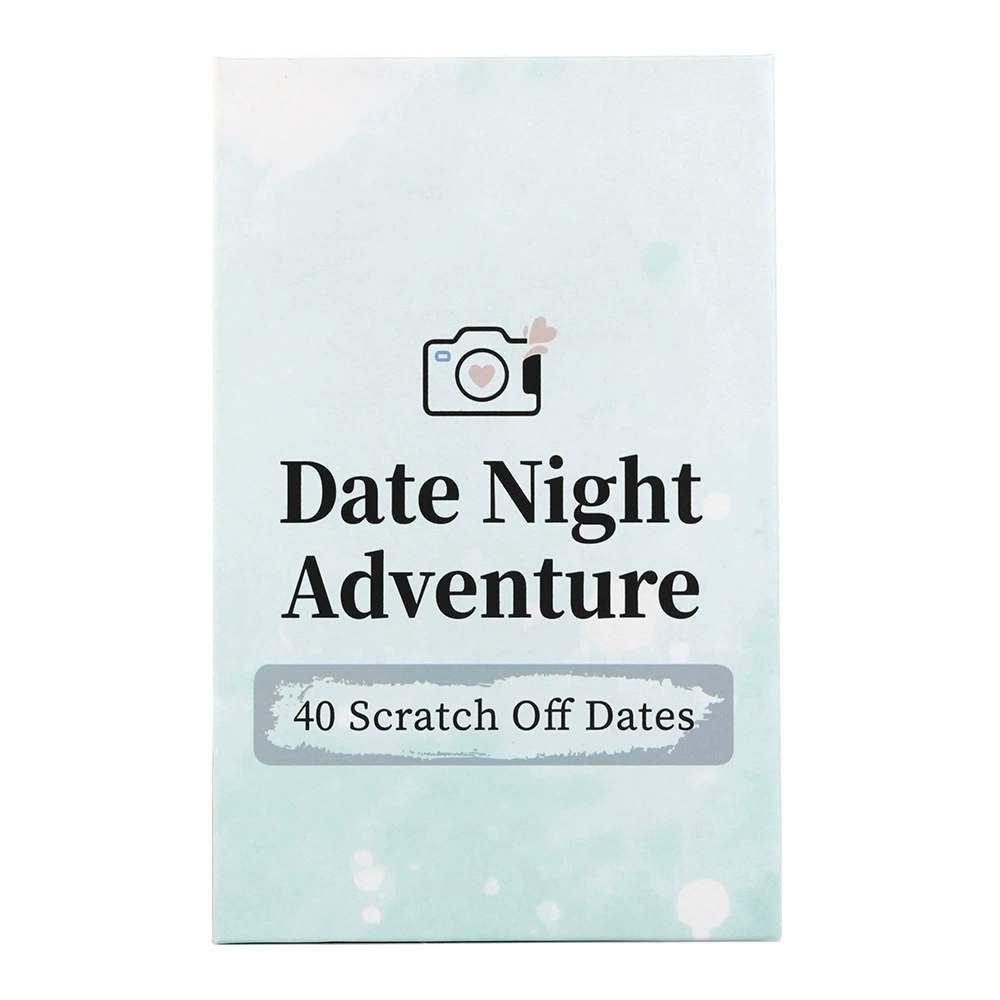 Полная английская игра Date Night Adventure Night Date Night Card Family Party Puzzle Card