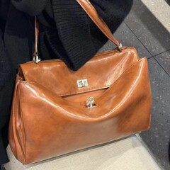B家ロデオの新型の復古ブラウン牛革のトートバッグ欧米のファッション的な古いお金の風のハンドバッグの本革のケリーは女性を包みます。