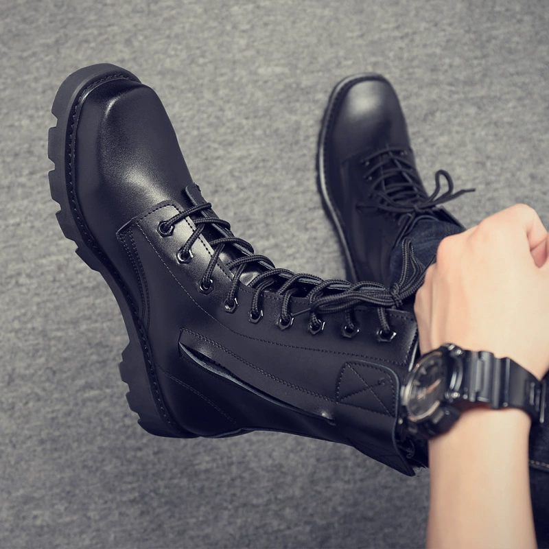 Martens, tactics high wear-resistant boots, genuine leather
