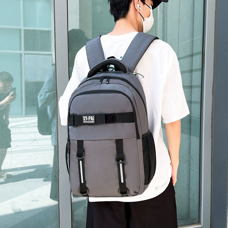 Capacious backpack, high quality bag for leisure for traveling
