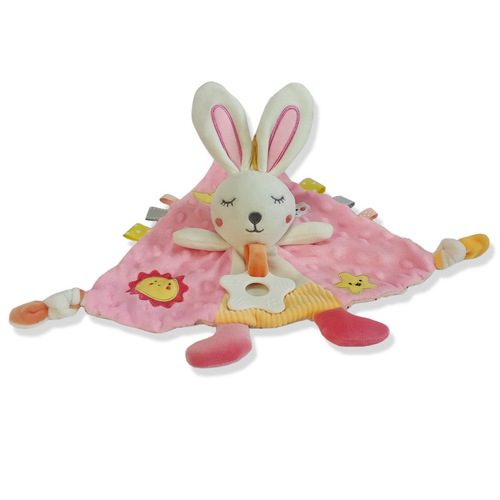 Infant Toys 0-1 Year Old Soothing Towels Baby Sleeping Dolls Safe for Mouth Soothing Dolls Baby and Toddler Toys Rattles