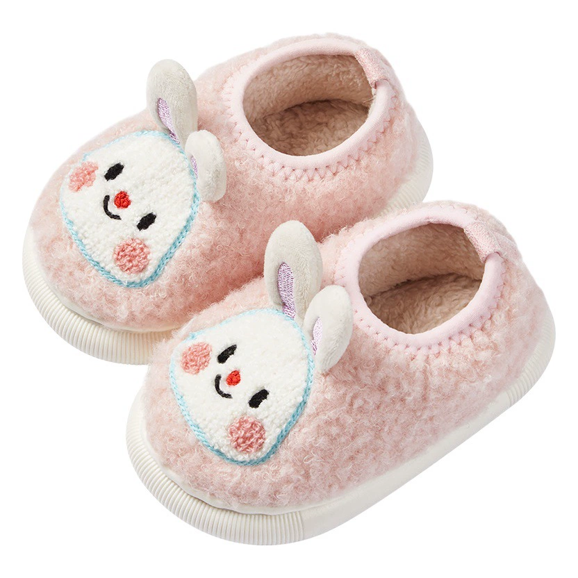 Хлопковая обувь на каблуке Happy Mary, осенне-зимняя теплая сумка для маленьких мальчиков, домашняя зимняя детская хлопковая обувь, детская хлопковая обувь маленького и среднего размера для девочек