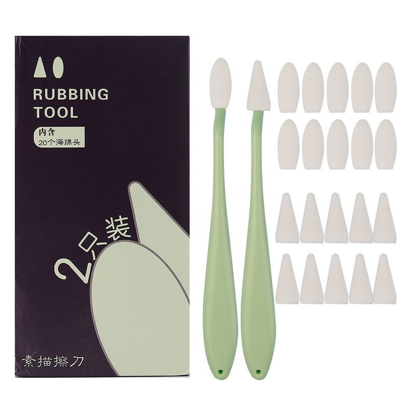 Weizhuang pincel de dibujo negro, detalles resaltados, lápiz de frotamiento, mar, pintura de estudiantes, papel de algodón, pincel, estudiante de arte