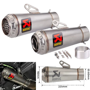 Universal motosiklet GP çıxış borusu, paslanmayan polad CBR1000RR/CBR500R