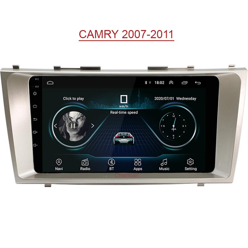 Applicable to 07-11 Toyota Toyota Camry Camry car large screen GPS Bluetooth video Android navigation