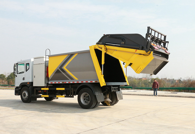Dongfeng electric compactor garbage truck, National VI new energy compactor garbage truck, environmental sanitation garbage collection vehicle