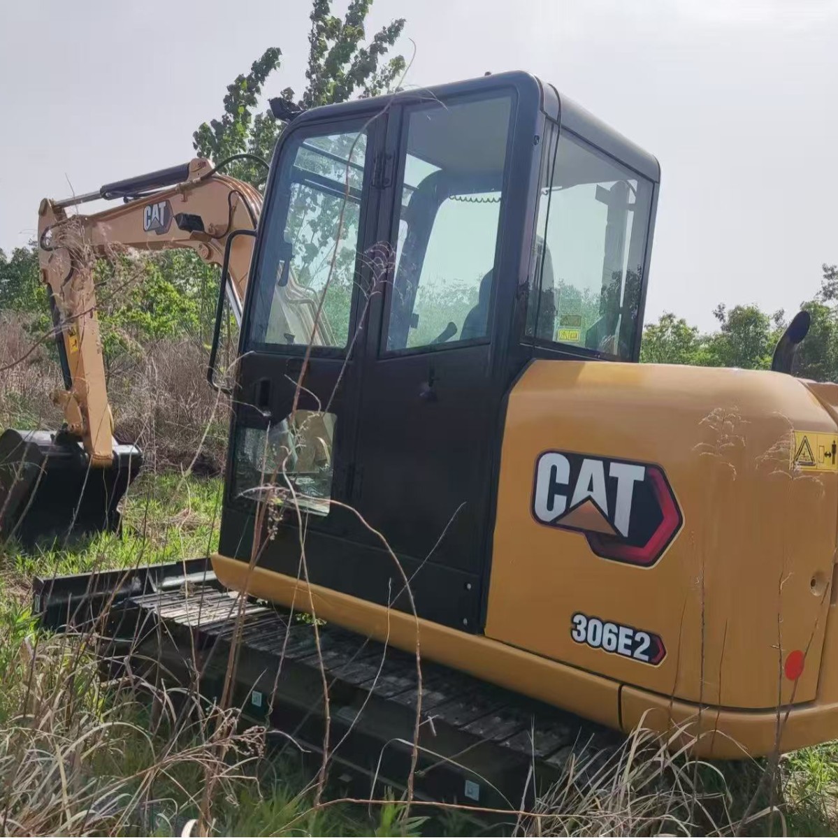 Pequeña excavadora Carter306CAT305CAT307 comercio exterior directo venta en stock
