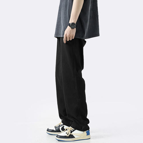 Retro Japanese work pants for men, autumn and winter American style, Instagram high street fashion brand, city boy straight casual pants