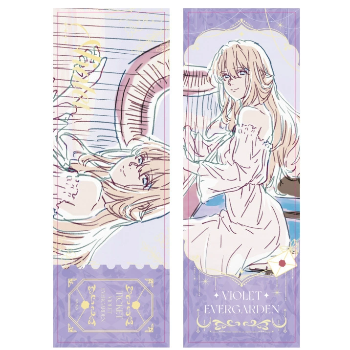 [Flash] Галактика Анимация Violet Evergarden сломанный цветок серия лазерный билет карточка-подборная коробка подвеска