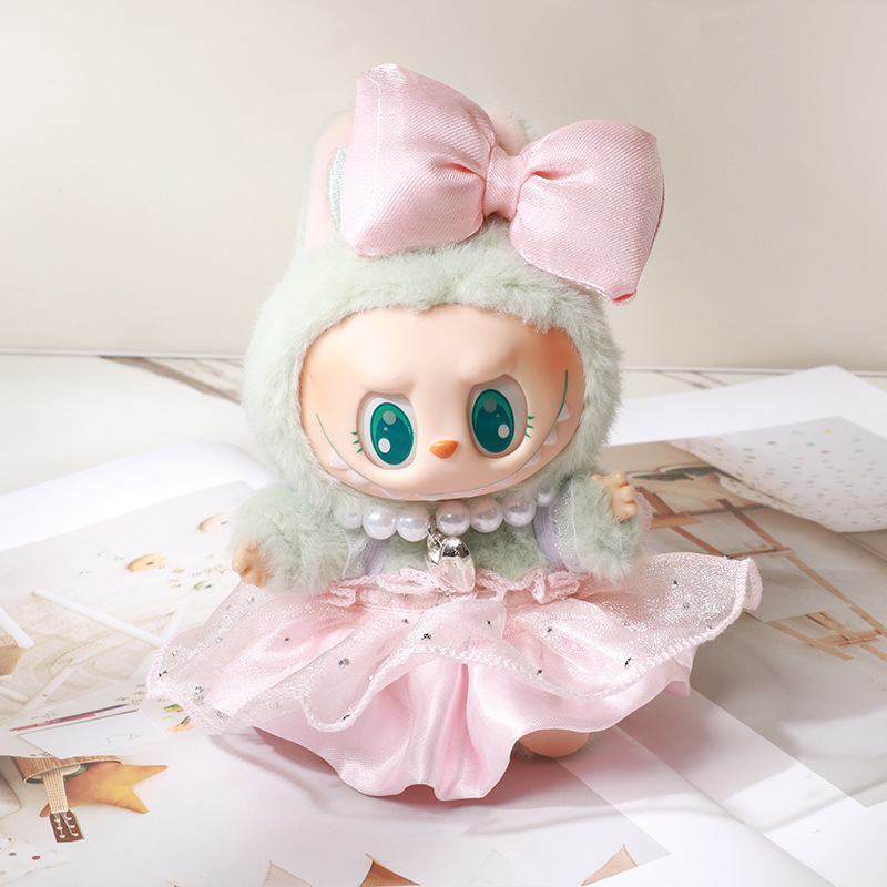 ラブブベビー服ドレス新製品はラブブ人形周辺機器を着用できますかわいい着替えぬいぐるみ服卸売|undefined