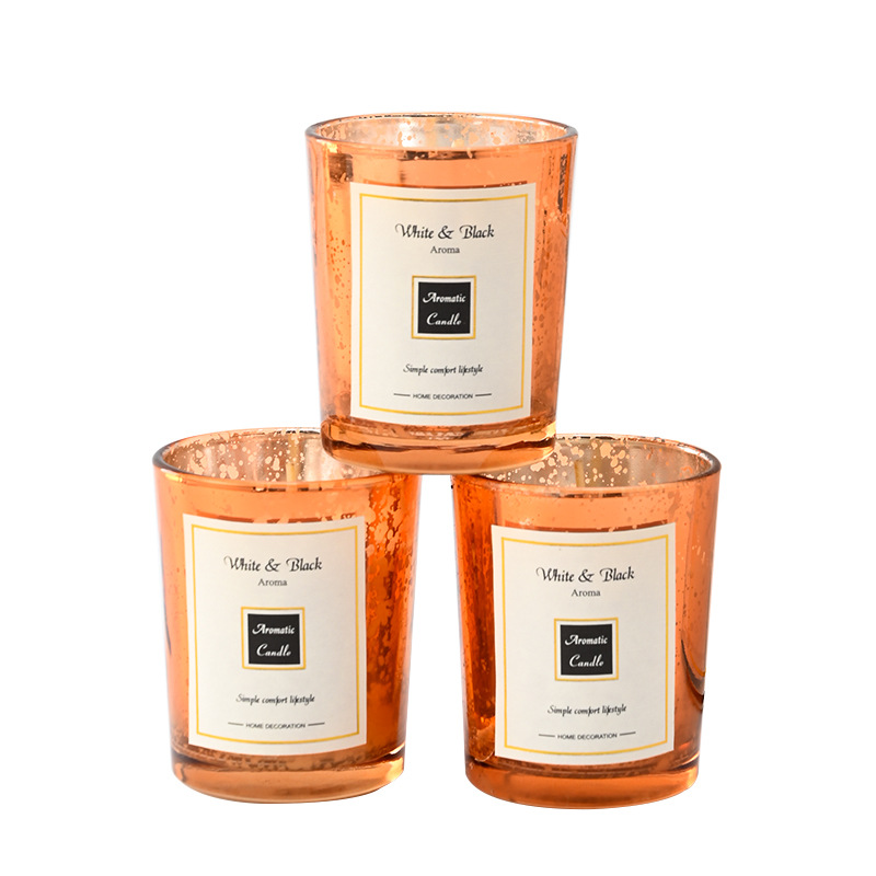 Aromaterapia vela taza al por mayor nueva soja cera vela lámpara decoración del hogar dormitorio boda decoración fragancia vela