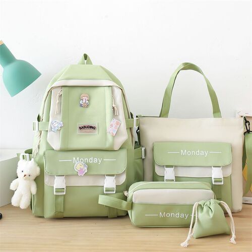 Ins super hot girl's Korean version Harajuku Ulzzang versatile middle school student backpack for girls and primary school students