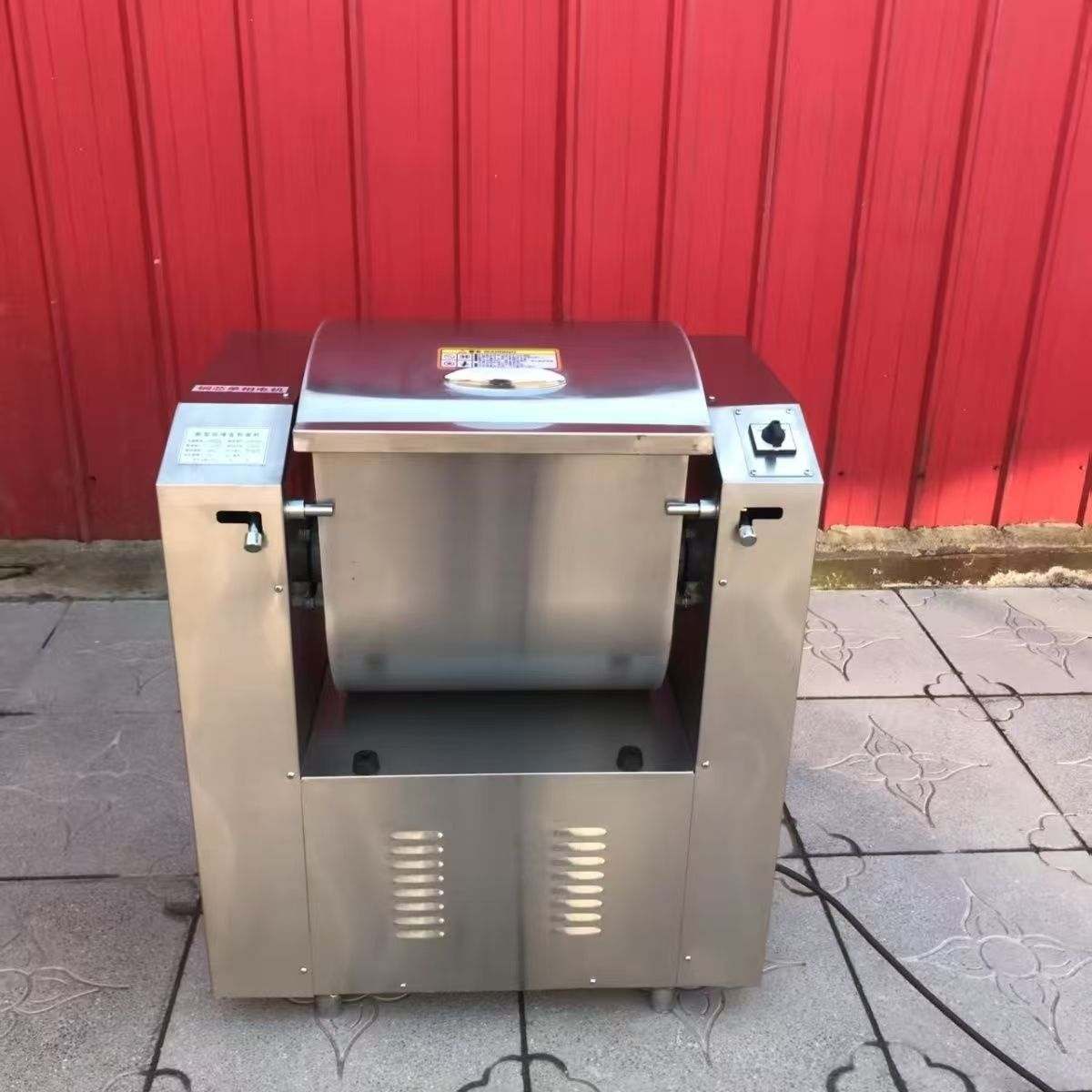 Commercial dough mixer stainless steel, fully automatic, silent
