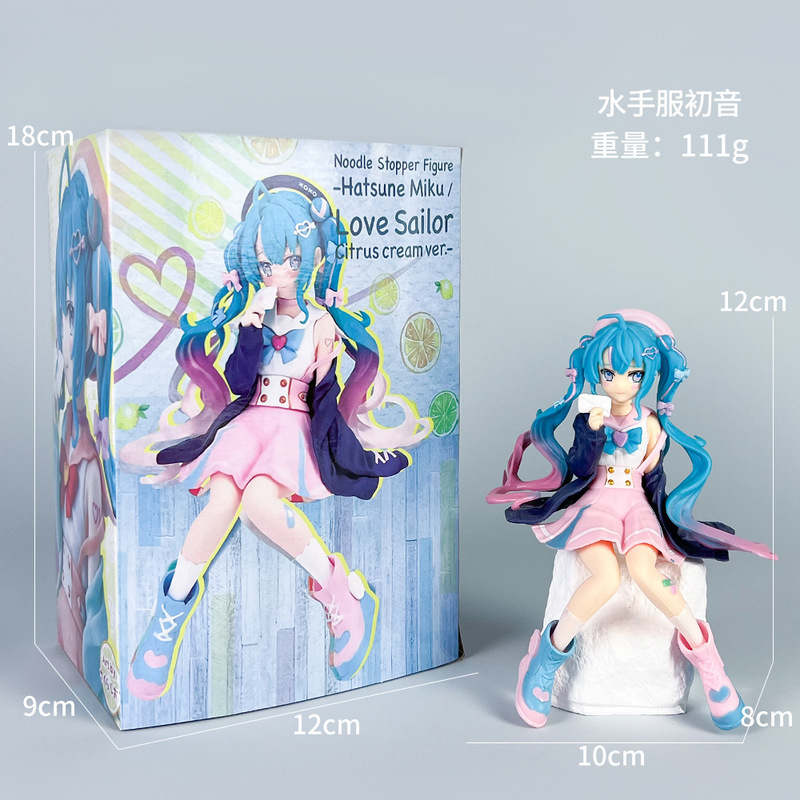初音未来手办动漫水冰月美少女蕾姆花嫁穹妹二次元公仔模型摆件批|undefined