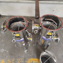 不锈钢非标单袋过滤器 食用油 果汁过滤烧结过滤网高精度