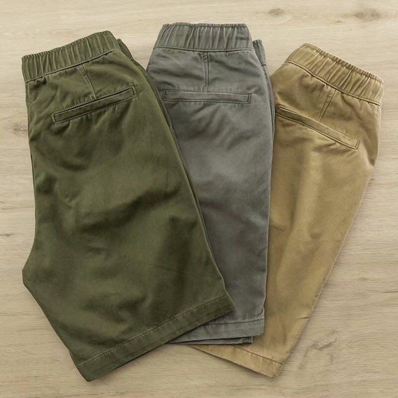Hongxin Jieshi de moda yuwenle mismo estilo sueltos pantalones cortos de ropa de trabajo verano de los hombres al aire libre marca de moda ins shorts