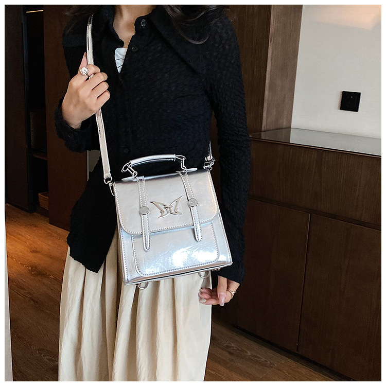 2023 Nuova borsa da donna di vendita calda Farfalla Hardware in metallo bianco Zaino a tracolla singola Borsa da donna Spicy Girl Millennium 2KY_voghion.com