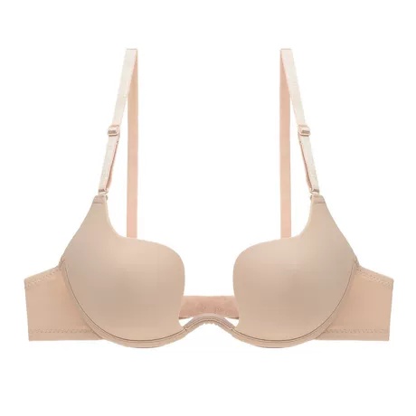 Áo ngực nữ cúp xoài gom ngực, cổ thấp, khoe lưng, dùng cho váy cưới và lễ phục, sexy, cổ chữ V sâu