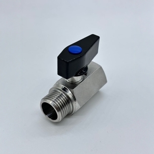 Stainless steel mini small ball valve